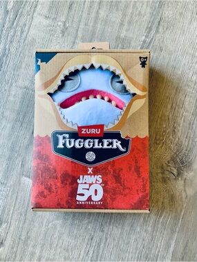 NWT☀️ ZURU Fuggler x Jaws 50th Anniversary Plush Toy OS